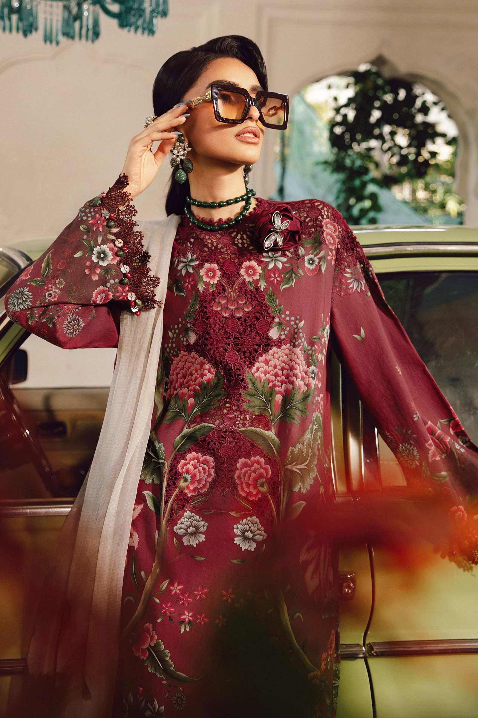 MARIA.B KHADDAR 3PC PRINTED
