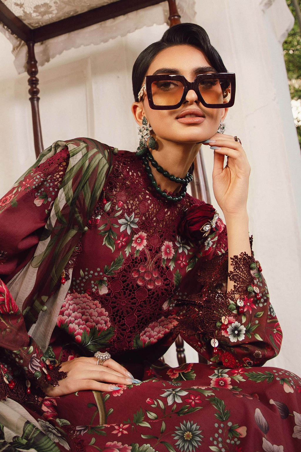 MARIA.B KHADDAR 3PC PRINTED