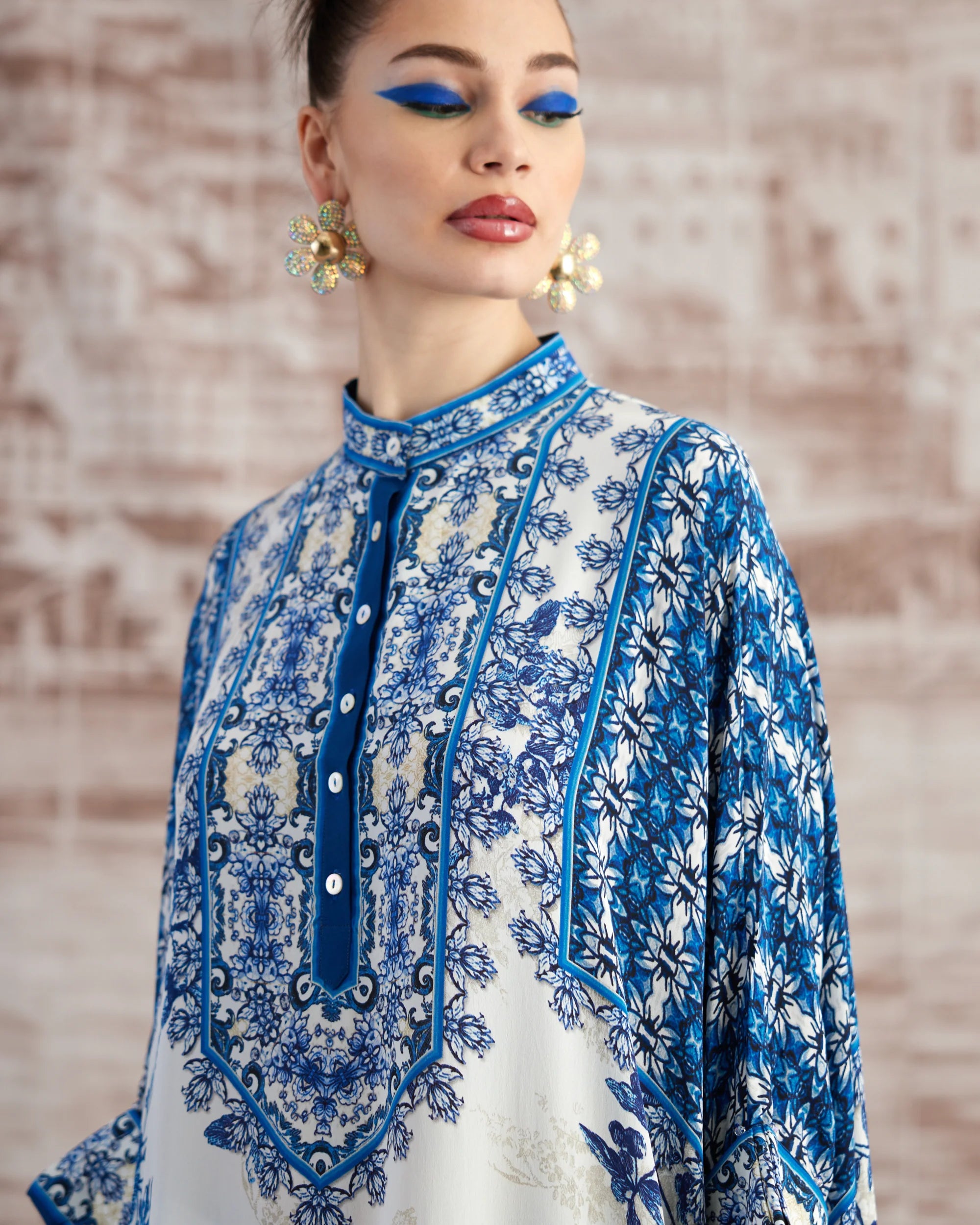 LULUSAR 3PC Printed Lawn Suit with Patch Work – Elegant Summer Collection