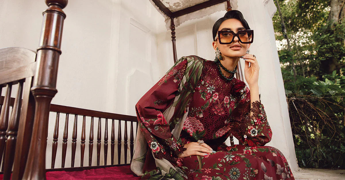 MARIA.B KHADDAR 3PC PRINTED