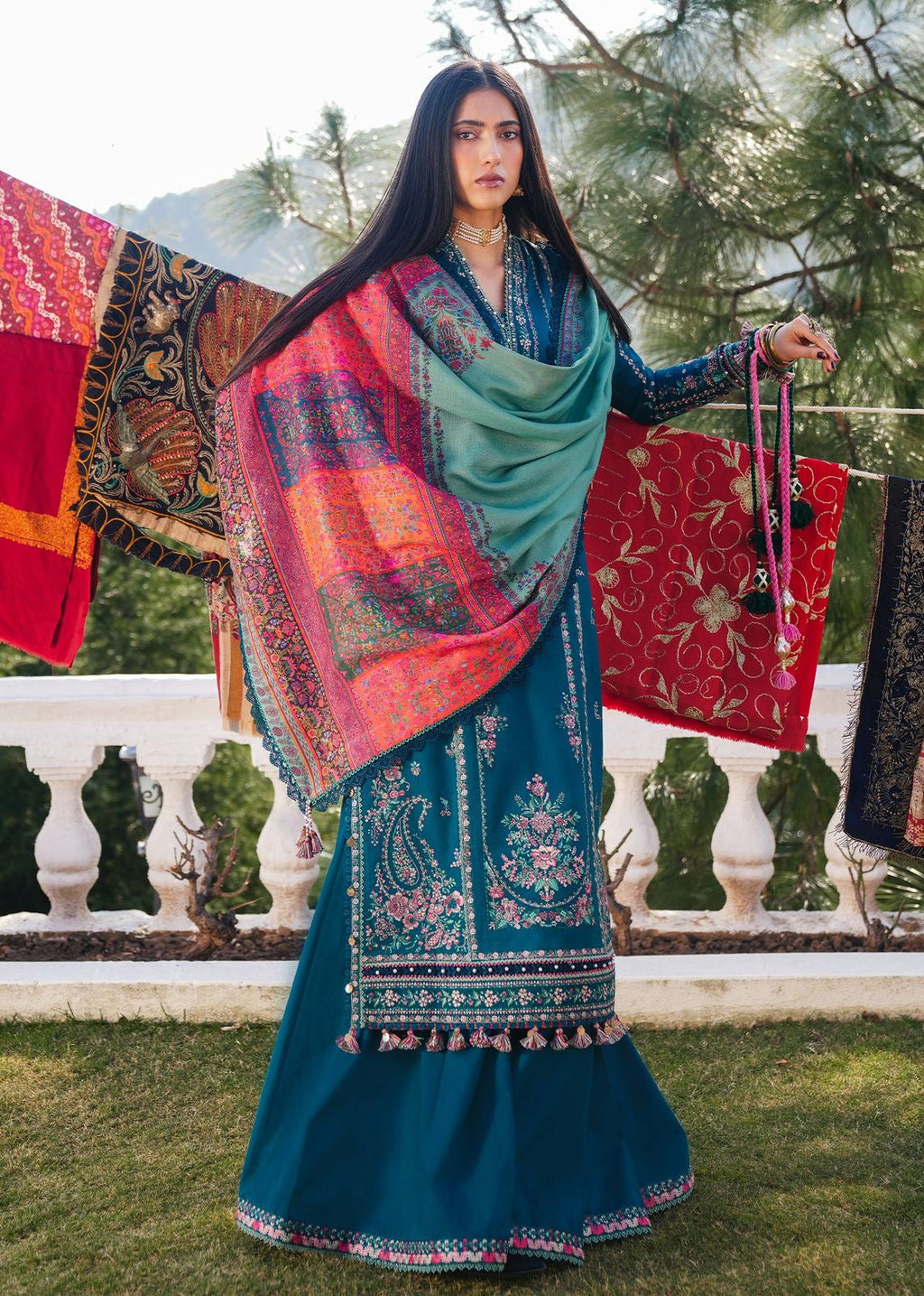 HUSSAIN REHAR 3PC UNSTITCHED LAWN