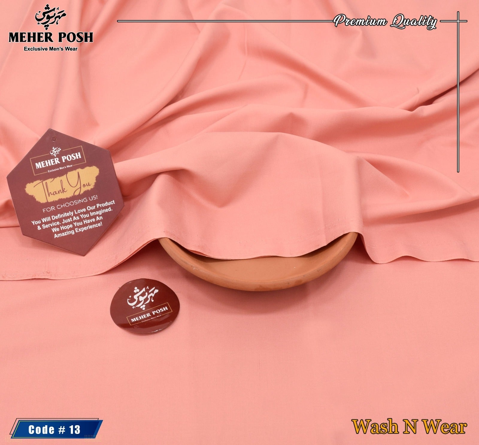 Meher e Posh - Premium Toyobo Wash N Wear - 013