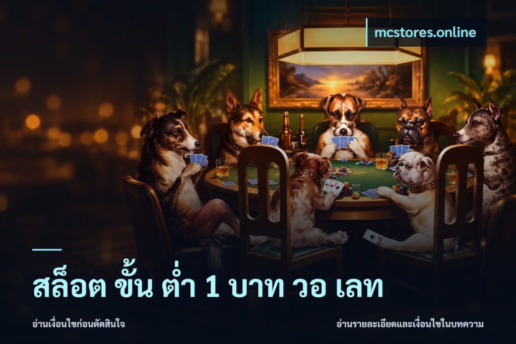 สล็อต ขั้น ต่ํา 1 บาท วอ เลท