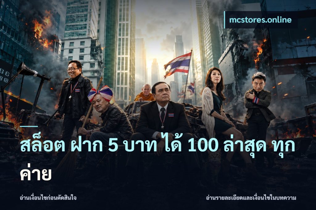 สล็อต ฝาก 5 บาท ได้ 100 ล่าสุด ทุกค่าย
