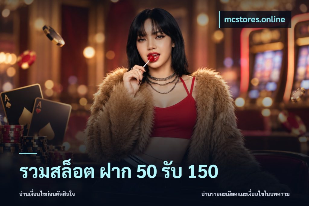 รวมสล็อต ฝาก 50 รับ 150