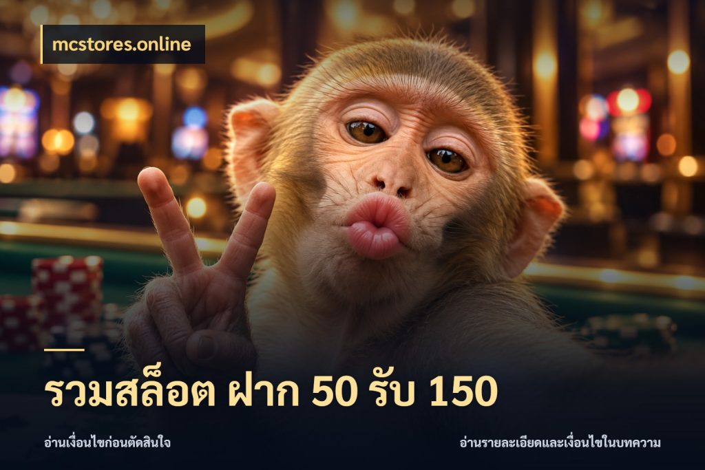 รวมสล็อต ฝาก 50 รับ 150 สนุกกับตัวเลือกโปรในสไตล์ของคุณ สไตล์ mcstores.online