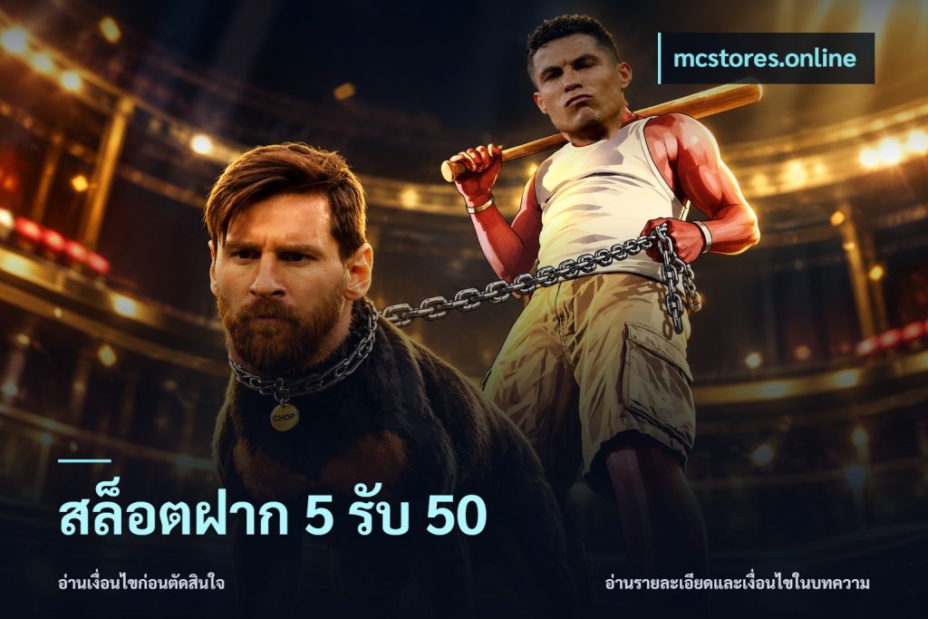 สล็อตฝาก 5 รับ 50