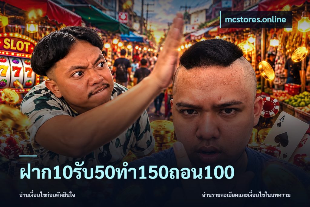 ฝาก10รับ50ทํา150ถอน100