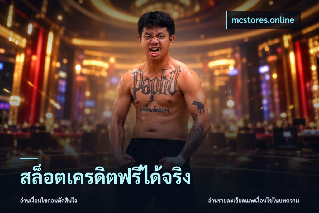 สล็อตเครดิตฟรีได้จริง