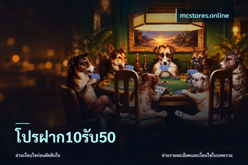 โปรฝาก10รับ50