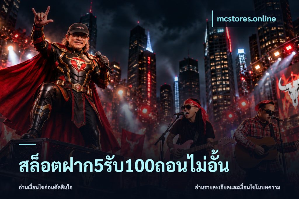สล็อตฝาก5รับ100ถอนไม่อั้น