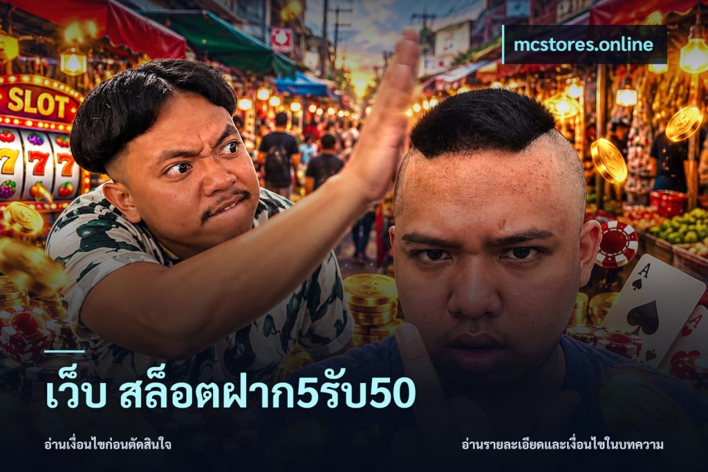 เว็บ สล็อตฝาก5รับ50
