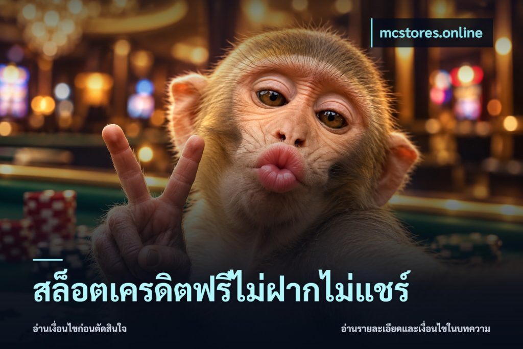 สล็อตเครดิตฟรีไม่ฝากไม่แชร์