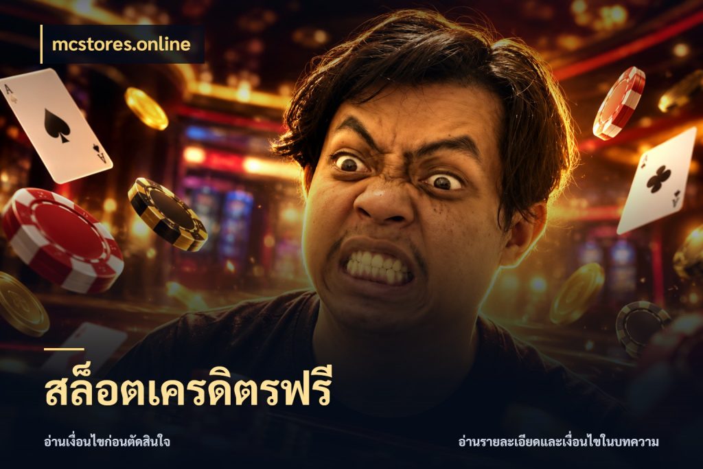สล็อตเครดิตรฟรี สิทธิ์ที่สายโบนัสสนใจกับวิธีรับ กับ mcstores.online
