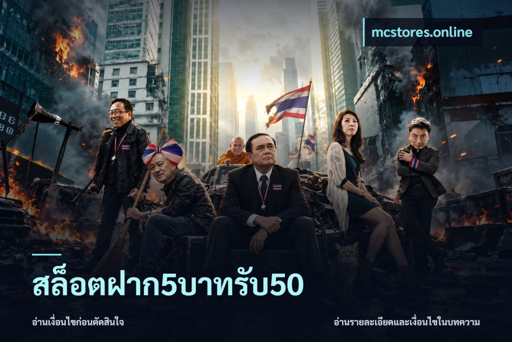 สล็อตฝาก5บาทรับ50
