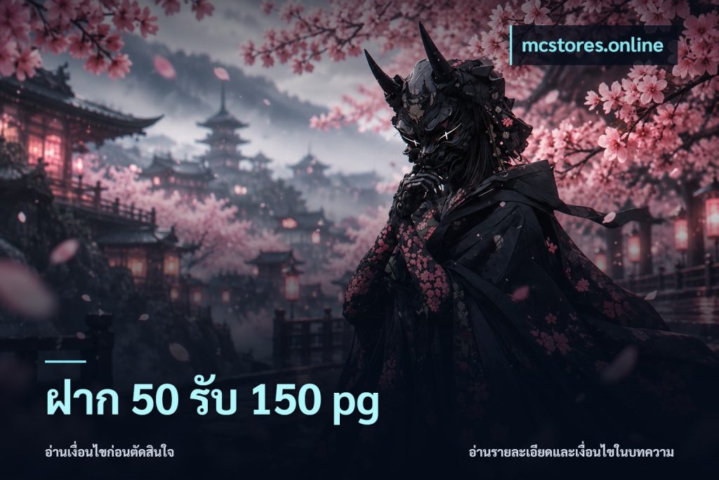 ฝาก 50 รับ 150 pg