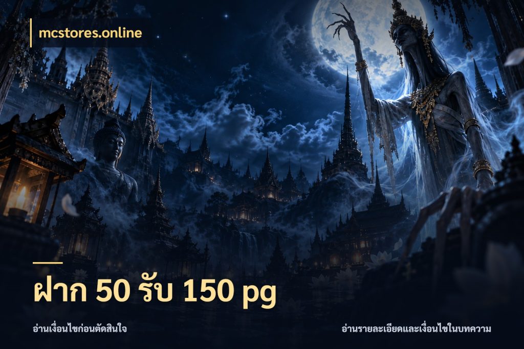 ฝาก 50 รับ 150 pg mcstores.online จับคู่โบนัสกับสไตล์เกมที่ชอบ