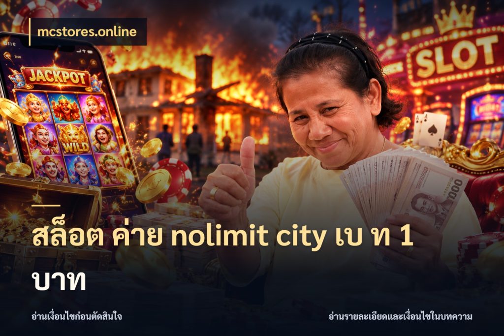 สล็อต ค่าย nolimit city เบ ท 1 บาท เปิดมุมจำนวนต่อรอบกับเกมแนวโปรด กับ mcstores.online