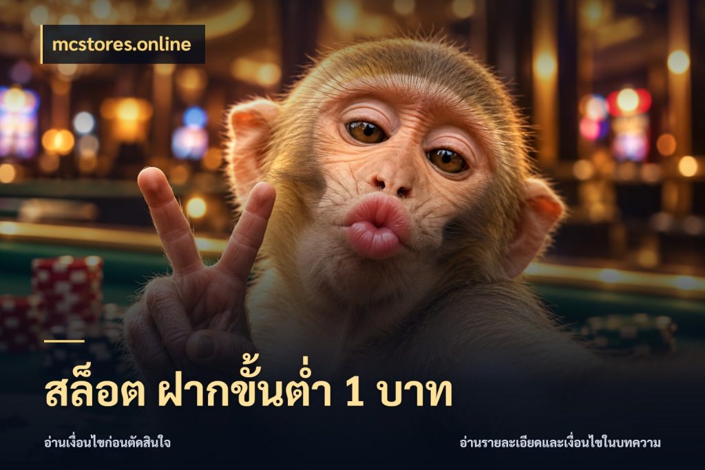 สล็อต ฝากขั้นต่ำ 1 บาท เปิดมุมยอดเริ่มต้นสำหรับคนชอบเกม ในมุม mcstores.online