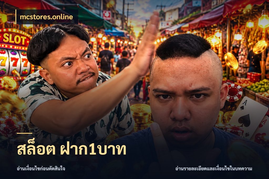 สล็อต ฝาก1บาท mcstores.online เปิดมุมยอดเริ่มต้นสำหรับคนชอบเกม