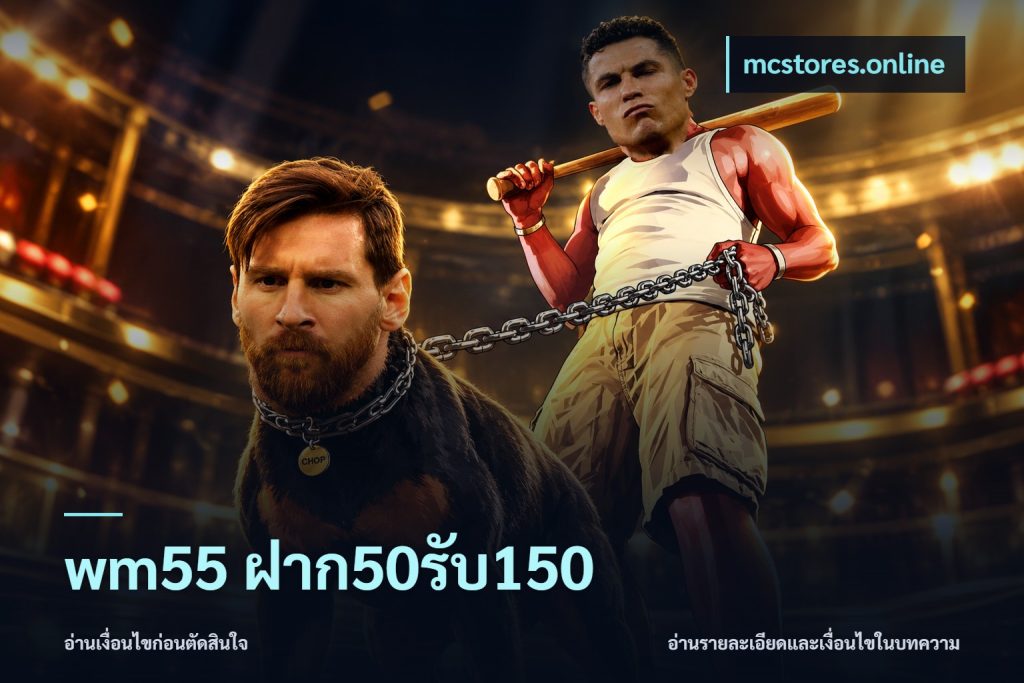 wm55 ฝาก50รับ150