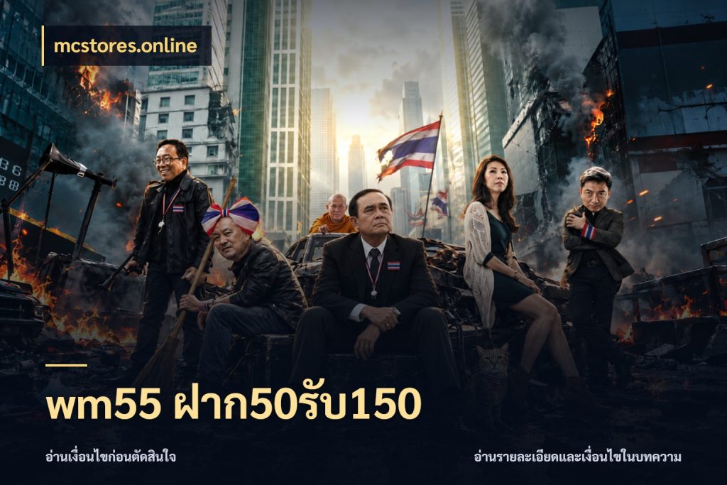 wm55 ฝาก50รับ150 เครดิตกับรูปแบบโปรที่ตรงใจ สไตล์ mcstores.online