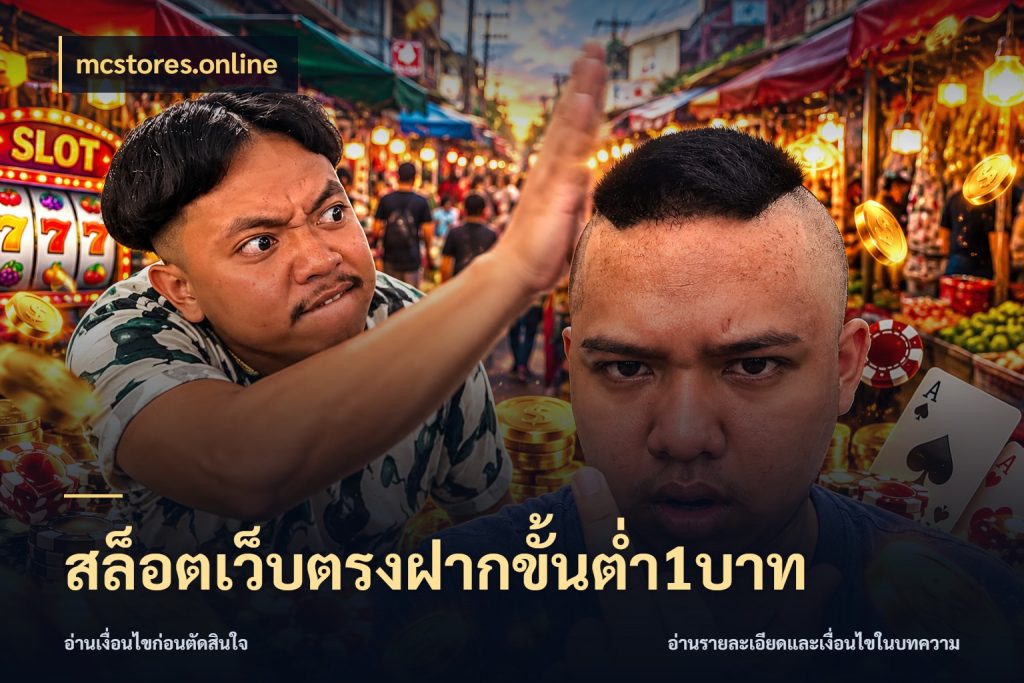 สล็อตเว็บตรงฝากขั้นต่ำ1บาท จัดจังหวะสนุกให้เข้ากับงบที่ตั้งไว้ กับ mcstores.online