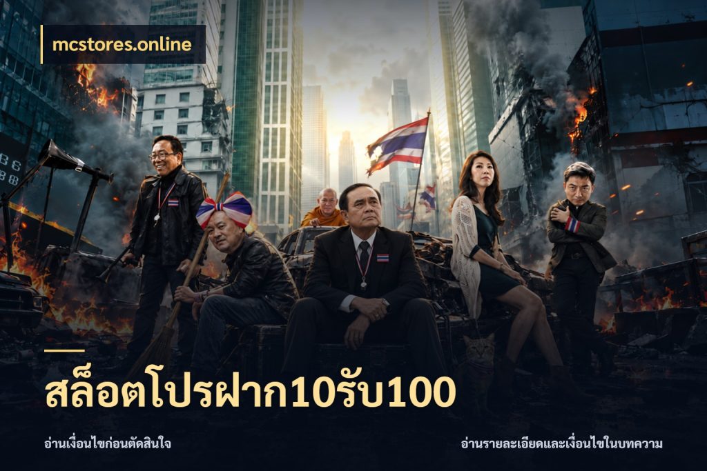 สล็อตโปรฝาก10รับ100 สีสันของโปรฝากและยอดรับ สไตล์ mcstores.online
