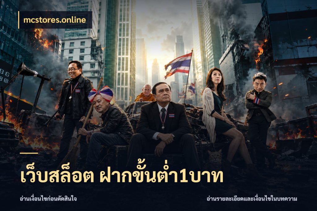 เว็บสล็อต ฝากขั้นต่ำ1บาท เงินตั้งต้นกับความสนุกที่คุณกำหนด ในมุม mcstores.online