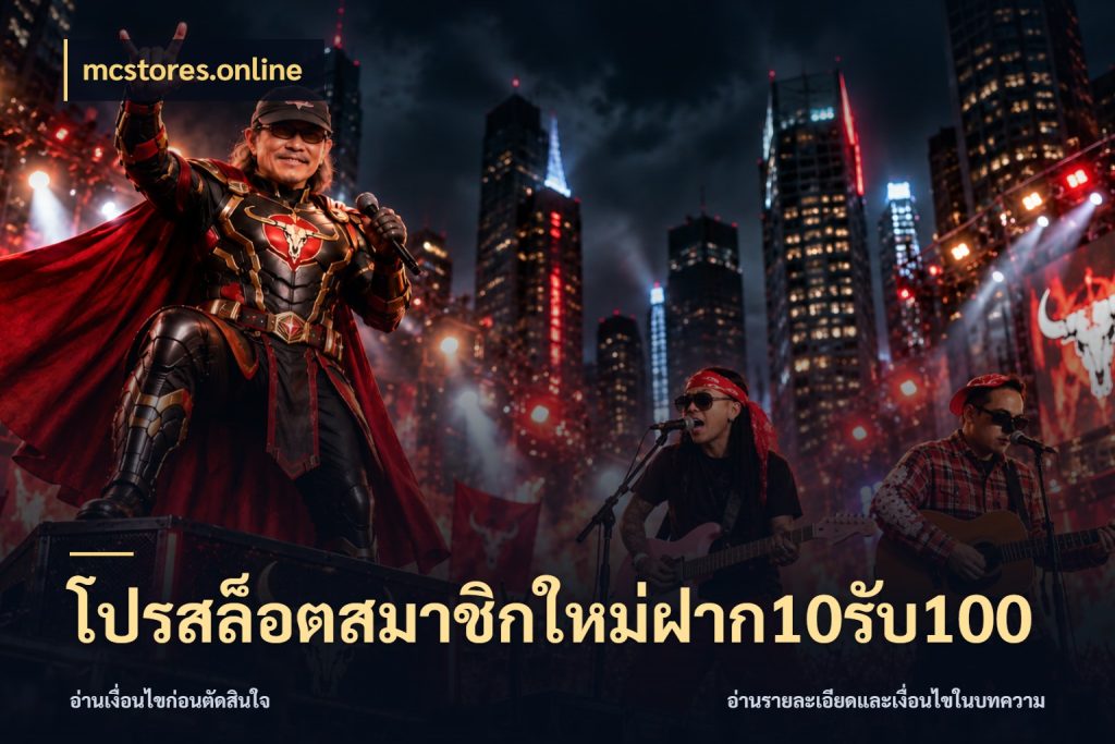 โปรสล็อตสมาชิกใหม่ฝาก10รับ100 จุดเด่นของเครดิตที่คนชอบเกมอยากรู้ กับ mcstores.online