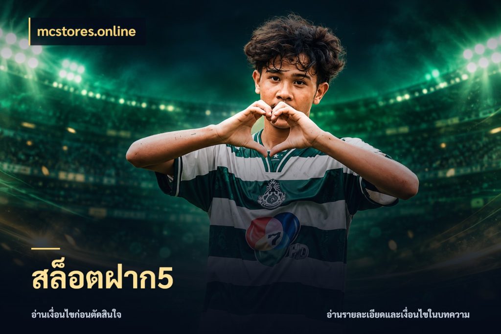 สล็อตฝาก5 ทุนเบาก็มีสีสันในจังหวะของคุณ ในมุม mcstores.online