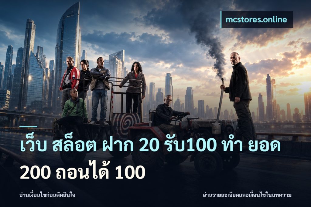 เว็บ สล็อต ฝาก 20 รับ100 ทํา ยอด 200 ถอนได้ 100