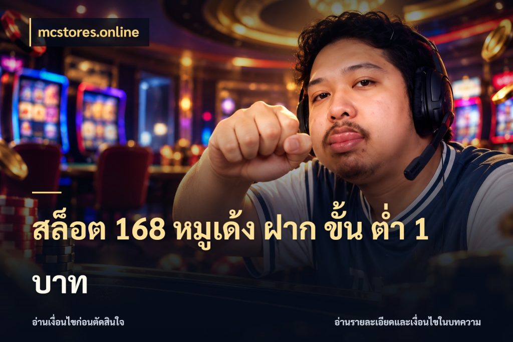 สล็อต 168 หมูเด้ง ฝาก ขั้น ต่ำ 1 บาท ยอดเริ่มต้นน่าจับตากับสิทธิ์ที่เกี่ยวข้อง สไตล์ mcstores.online