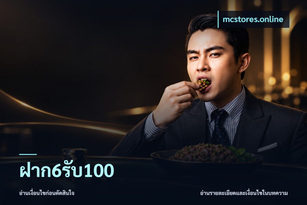 ฝาก6รับ100