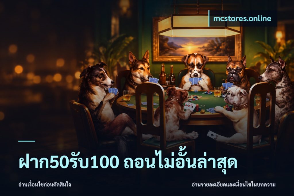 ฝาก50รับ100 ถอนไม่อั้นล่าสุด