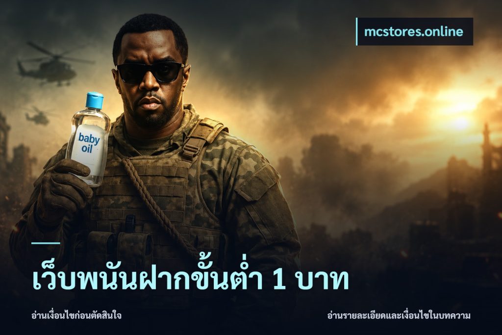 เว็บพนันฝากขั้นต่ำ 1 บาท
