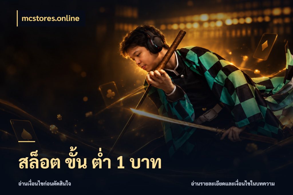 สล็อต ขั้น ต่ํา 1 บาท mcstores.online จำนวนเริ่มต้นกับสไตล์เกมที่ชอบ