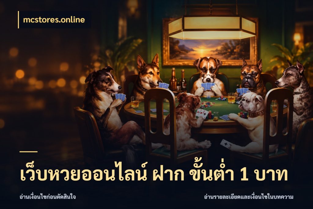 เว็บหวยออนไลน์ ฝาก ขั้นต่ำ 1 บาท มองจำนวนและชื่อรายการให้ตรงเรื่อง สไตล์ mcstores.online