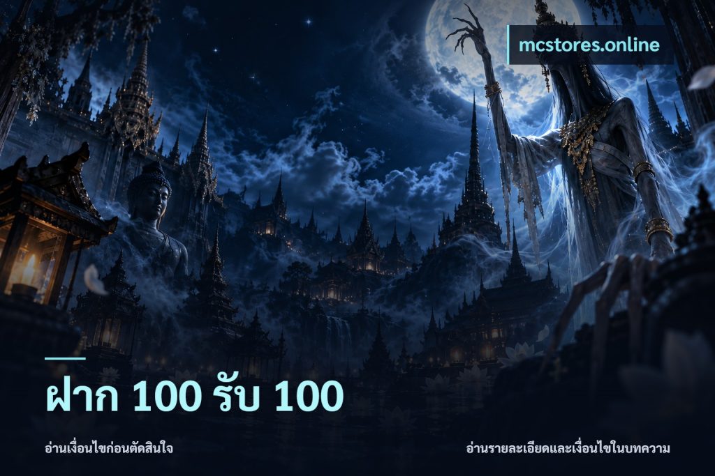 ฝาก 100 รับ 100