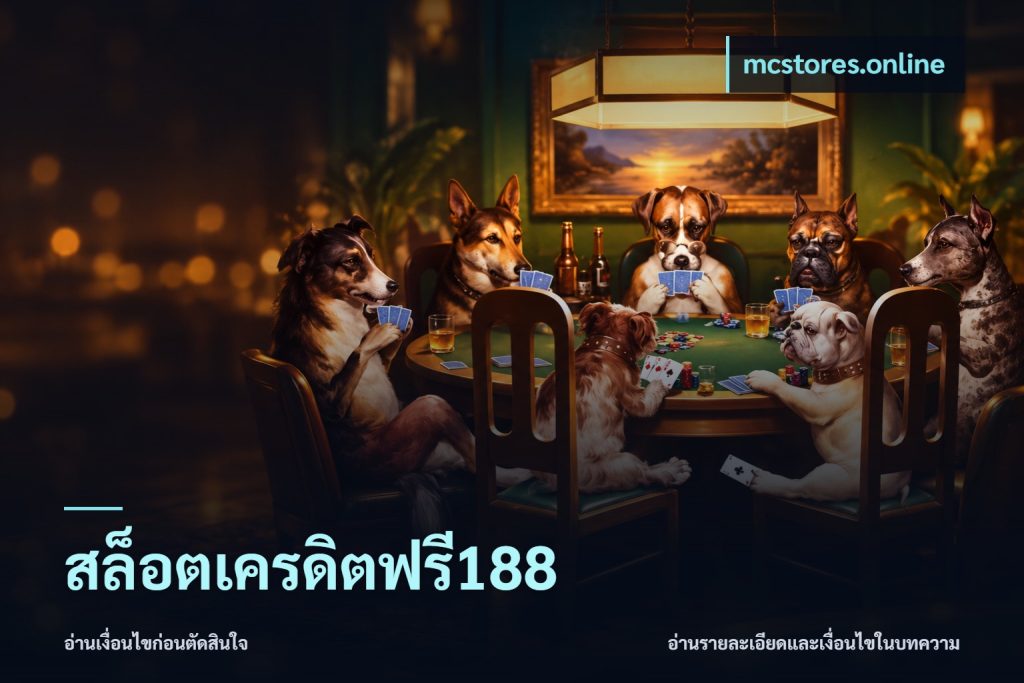 สล็อตเครดิตฟรี188