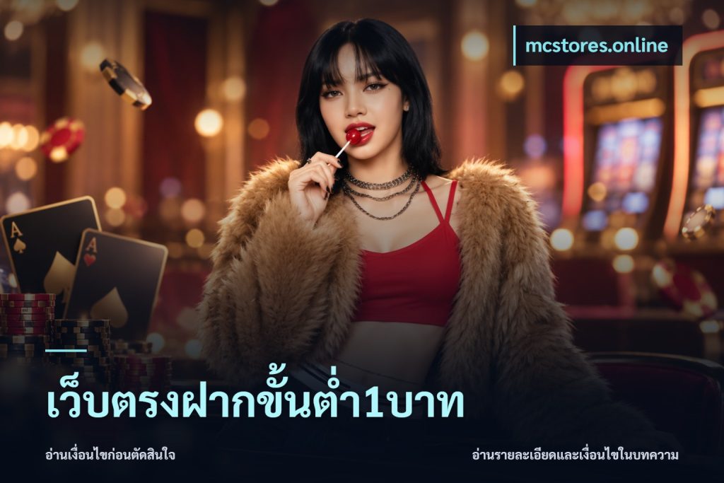 เว็บตรงฝากขั้นต่ำ1บาท
