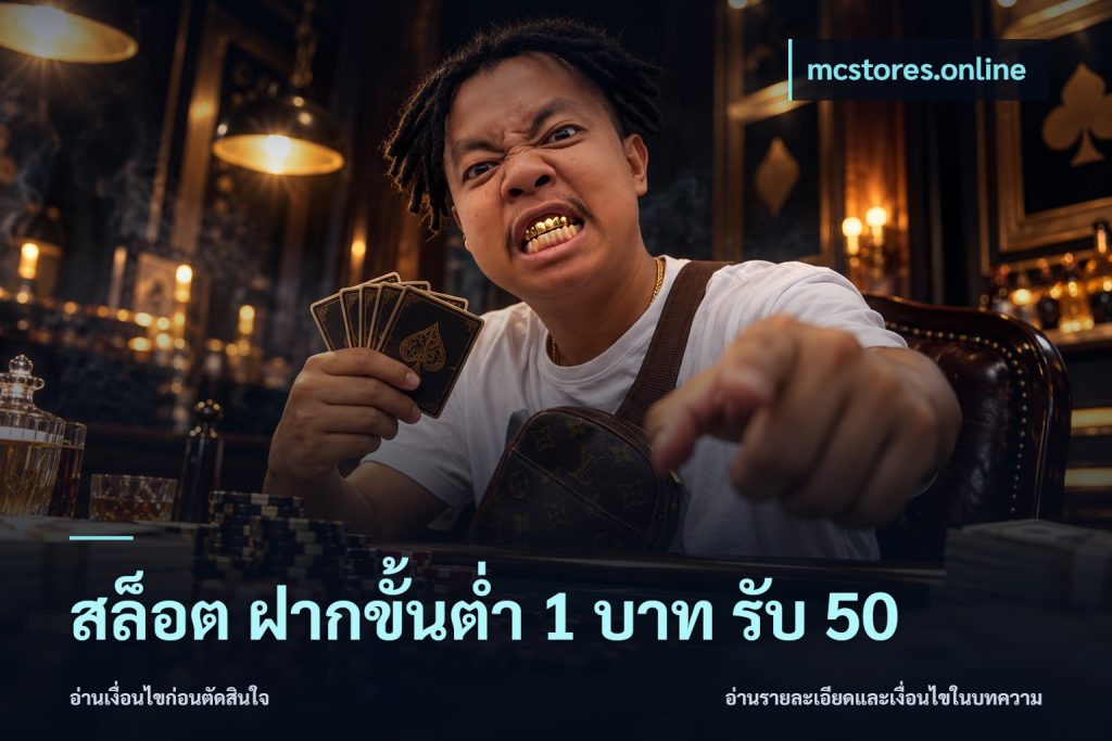 สล็อต ฝากขั้นต่ำ 1 บาท รับ 50