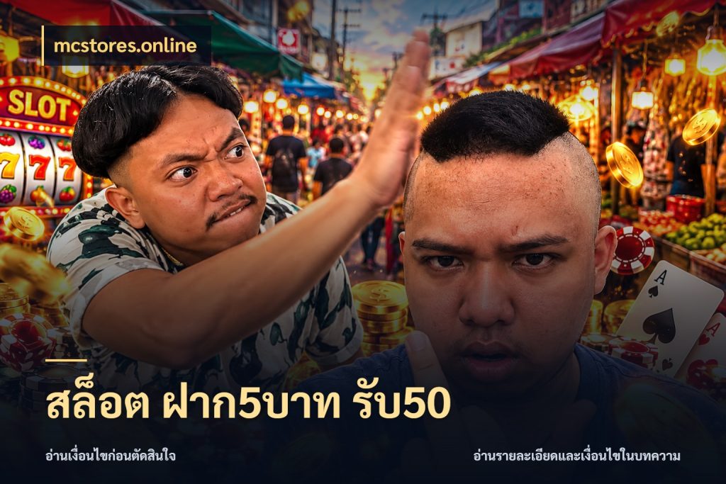 สล็อต ฝาก5บาท รับ50 จุดเด่นของเครดิตที่คนชอบเกมอยากรู้ กับ mcstores.online