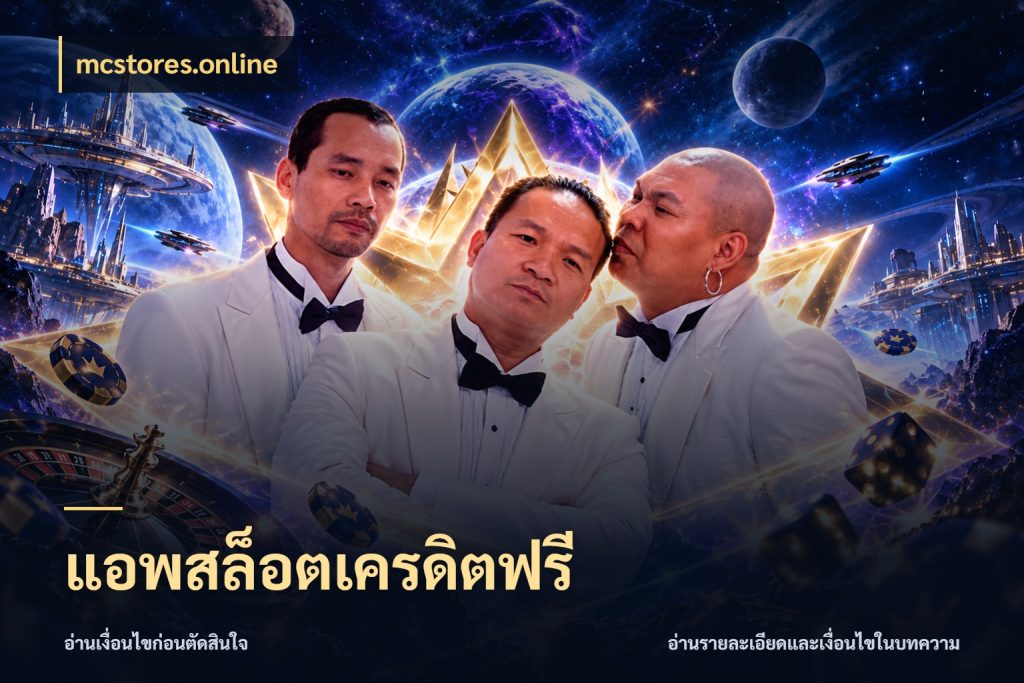 แอพสล็อตเครดิตฟรี จับมุมเด่นของเครดิตฟรีให้ตรงใจ สไตล์ mcstores.online