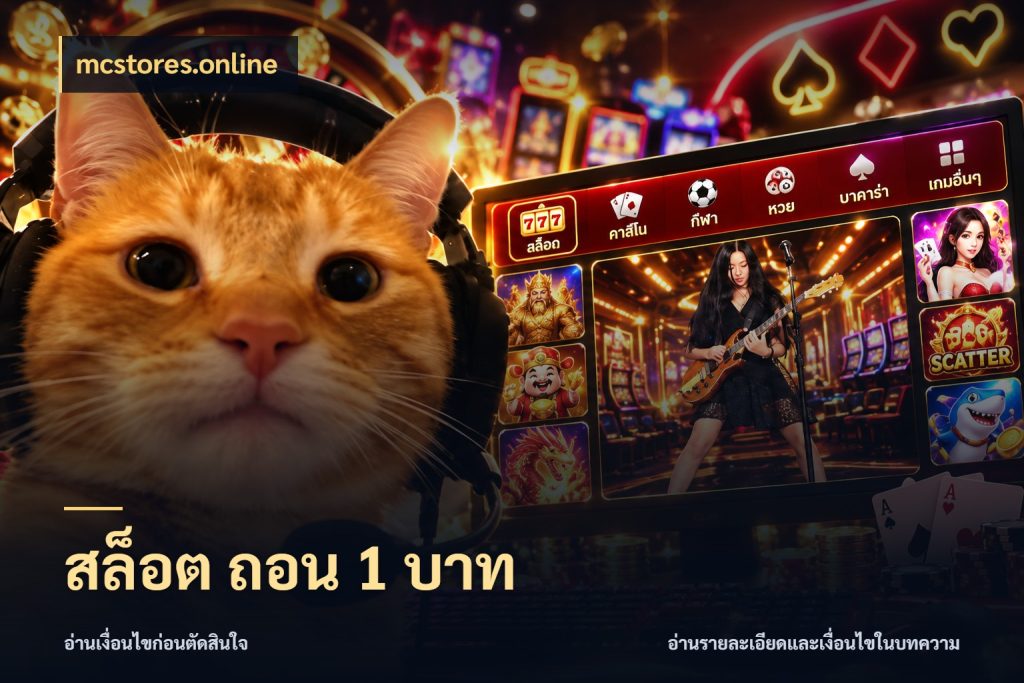 สล็อต ถอน 1 บาท mcstores.online จัดจังหวะสนุกให้เข้ากับงบที่ตั้งไว้