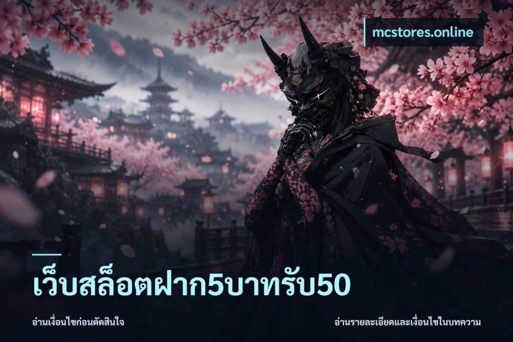 เว็บสล็อตฝาก5บาทรับ50