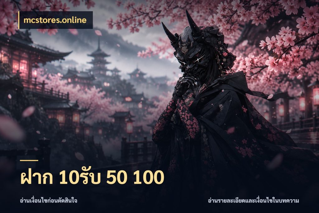 ฝาก 10รับ 50 100 เครดิตกับรูปแบบโปรที่ตรงใจ กับ mcstores.online