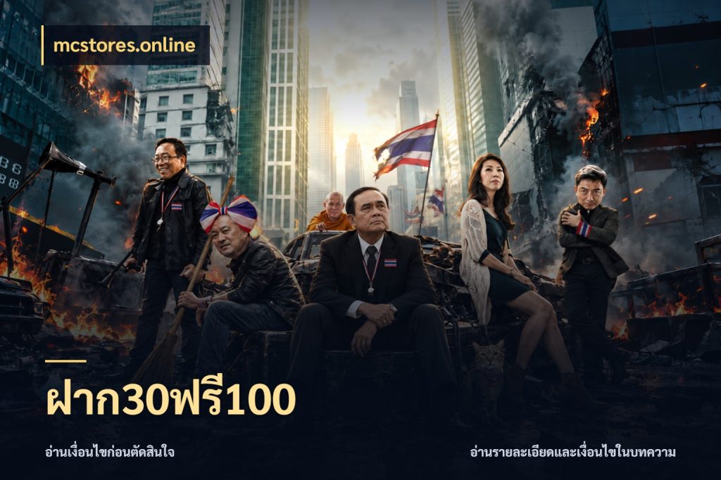 ฝาก30ฟรี100 โปรยอดรับที่สายเกมสนใจ กับ mcstores.online