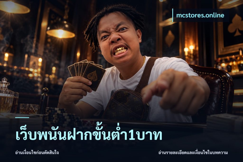 เว็บพนันฝากขั้นต่ำ1บาท