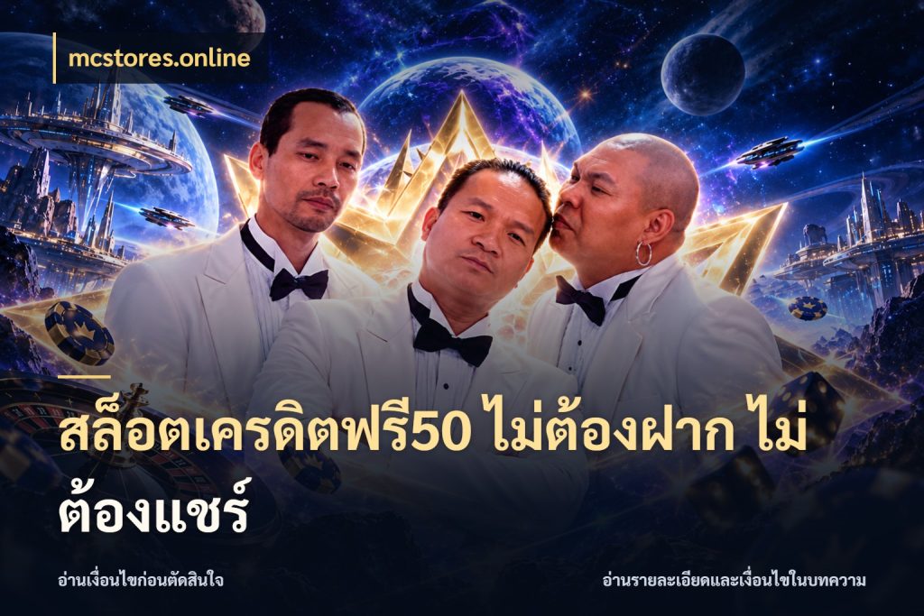 สล็อตเครดิตฟรี50 ไม่ต้องฝาก ไม่ต้องแชร์ เครดิตฟรีในมุมที่สายโบนัสสนใจ สไตล์ mcstores.online